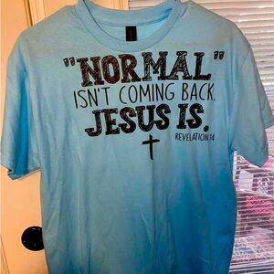 Faith based tee size medium